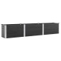 vidaXL Arriate de WPC gris 300x50x54 cm vidaXL Arriate de WPC gris 300x50x54 cm