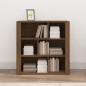 vidaXL Aparador de madera contrachapada marrón roble 80x30x80 cm vidaXL Aparador de madera contrachapada marrón roble 80x30x80 cm