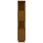 vidaXL Estantería/divisor madera de pino marrón miel 80x25x132 cm vidaXL Estantería/divisor madera de pino marrón miel 80x25x132 cm