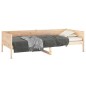 vidaXL Sofá cama madera maciza de pino 90x190 cm