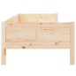 vidaXL Sofá cama madera maciza de pino 90x190 cm