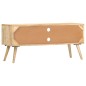 vidaXL Mueble para TV madera maciza de mango 100x30x45 cm vidaXL Mueble para TV madera maciza de mango 100x30x45 cm