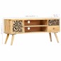 vidaXL Mueble para TV madera maciza de mango 100x30x45 cm vidaXL Mueble para TV madera maciza de mango 100x30x45 cm