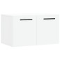 vidaXL Armario de pared madera de ingeniería blanco 60x36,5x35 cm vidaXL Armario de pared madera de ingeniería blanco 60x36,5x35 cm