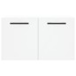 vidaXL Armario de pared madera de ingeniería blanco 60x36,5x35 cm vidaXL Armario de pared madera de ingeniería blanco 60x36,5x35 cm