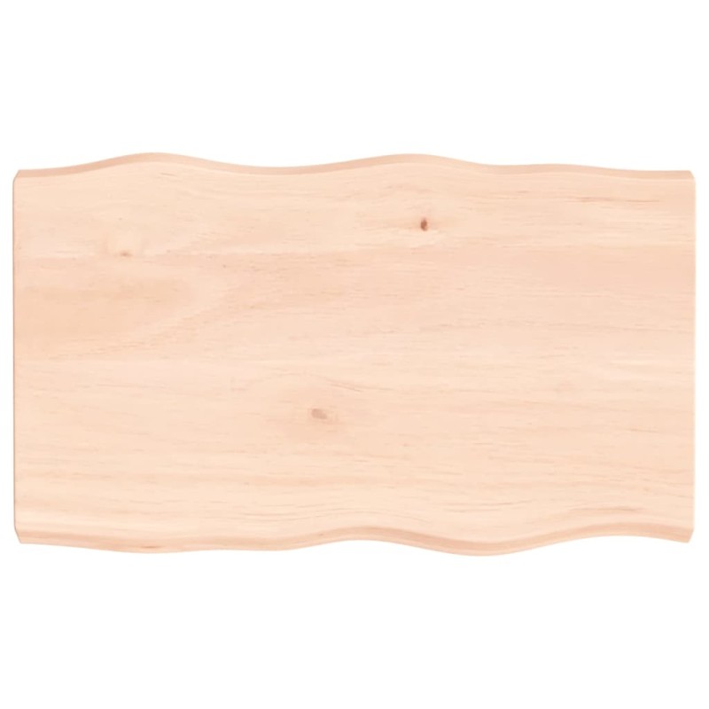 vidaXL Tablero de mesa madera maciza borde natural 100x60x(2-6) cm vidaXL Tablero de mesa madera maciza borde natural 100x60x(2-6) cm