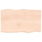 vidaXL Tablero de mesa madera maciza borde natural 100x60x(2-6) cm vidaXL Tablero de mesa madera maciza borde natural 100x60x(2-6) cm