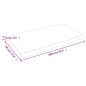 vidaXL Tablero de mesa madera maciza borde natural 100x60x(2-6) cm vidaXL Tablero de mesa madera maciza borde natural 100x60x(2-6) cm