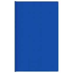 vidaXL Alfombra para tienda de campaña HDPE azul 400x500 cm