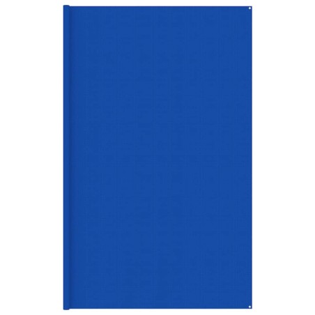 vidaXL Alfombra para tienda de campaña HDPE azul 400x500 cm