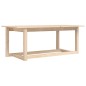 vidaXL Mesa de centro de madera maciza de pino 110x55x45 cm vidaXL Mesa de centro de madera maciza de pino 110x55x45 cm