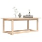 vidaXL Mesa de centro de madera maciza de pino 110x55x45 cm vidaXL Mesa de centro de madera maciza de pino 110x55x45 cm