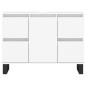 vidaXL Mueble de baño madera de ingeniería blanco 80x33x60 cm vidaXL Mueble de baño madera de ingeniería blanco 80x33x60 cm