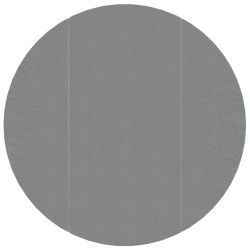 vidaXL Tapiz de suelo piscina geotextil de poliéster gris claro Ø306cm