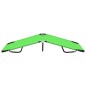 vidaXL Tumbona plegable de acero verde vidaXL Tumbona plegable de acero verde