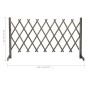 vidaXL Valla de jardín enrejado madera maciza de abeto gris 150x80 cm vidaXL Valla de jardín enrejado madera maciza de abeto gris 150x80 cm