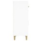 vidaXL Aparador de madera contrachapada blanco 69,5x34x89 cm vidaXL Aparador de madera contrachapada blanco 69,5x34x89 cm