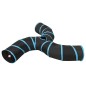 vidaXL Túnel para gatos con 3 salidas poliéster negro y azul 25 cm vidaXL Túnel para gatos con 3 salidas poliéster negro y azul 25 cm