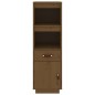 vidaXL Aparador alto madera maciza de pino marrón miel 34x40x108,5 cm vidaXL Aparador alto madera maciza de pino marrón miel 34x40x108,5 cm