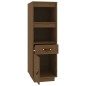 vidaXL Aparador alto madera maciza de pino marrón miel 34x40x108,5 cm vidaXL Aparador alto madera maciza de pino marrón miel 34x40x108,5 cm