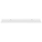 vidaXL Estantes de pared 4 unidades blanco 60x9x3 cm