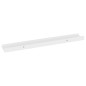 vidaXL Estantes de pared 4 unidades blanco 60x9x3 cm
