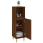 vidaXL Armario de baño madera contrachapada marrón roble 30x30x100 cm vidaXL Armario de baño madera contrachapada marrón roble 30x30x100 cm
