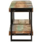 vidaXL Mueble de TV madera maciza reciclada 140x30x40 cm