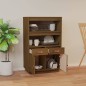 vidaXL Aparador de madera maciza de pino marrón miel 67x40x108,5 cm vidaXL Aparador de madera maciza de pino marrón miel 67x40x108,5 cm