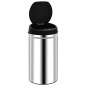 vidaXL Cubo de basura con sensor automático 50 L acero inoxidable vidaXL Cubo de basura con sensor automático 50 L acero inoxidable
