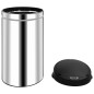 vidaXL Cubo de basura con sensor automático 50 L acero inoxidable vidaXL Cubo de basura con sensor automático 50 L acero inoxidable