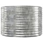 vidaXL Jardinera arriate acero recubrimiento polvo plata 396x100x68 cm vidaXL Jardinera arriate acero recubrimiento polvo plata 396x100x68 cm