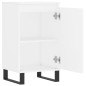 vidaXL Aparador madera de ingeniería blanco 40x35x70 cm vidaXL Aparador madera de ingeniería blanco 40x35x70 cm