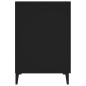vidaXL Escritorio de madera contrachapada negro 140x50x75 cm vidaXL Escritorio de madera contrachapada negro 140x50x75 cm