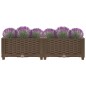 vidaXL Arriate 80x40x23 cm polipropileno