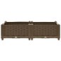 vidaXL Arriate 80x40x23 cm polipropileno