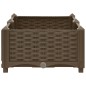 vidaXL Arriate 80x40x23 cm polipropileno