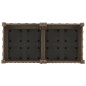 vidaXL Arriate 80x40x23 cm polipropileno