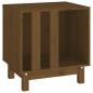 vidaXL Cama para perros madera maciza pino marrón miel 50x40x52 cm