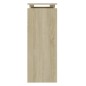 vidaXL Mesa consola madera contrachapada roble Sonoma 102x30x80 cm vidaXL Mesa consola madera contrachapada roble Sonoma 102x30x80 cm