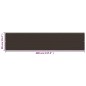 vidaXL Toldo para balcón HDPE marrón 90x400 cm vidaXL Toldo para balcón HDPE marrón 90x400 cm