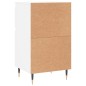 vidaXL Aparador madera de ingeniería blanco 40x35x70 cm vidaXL Aparador madera de ingeniería blanco 40x35x70 cm
