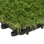 vidaXL Baldosas de césped artificial 11 uds verde 30x30 cm vidaXL Baldosas de césped artificial 11 uds verde 30x30 cm