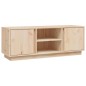 vidaXL Mueble de TV de madera maciza de pino 110x35x40,5 cm vidaXL Mueble de TV de madera maciza de pino 110x35x40,5 cm
