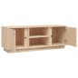 vidaXL Mueble de TV de madera maciza de pino 110x35x40,5 cm vidaXL Mueble de TV de madera maciza de pino 110x35x40,5 cm