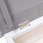 vidaXL Mueble zapatero de madera de Paulownia gris 50x28x58 cm vidaXL Mueble zapatero de madera de Paulownia gris 50x28x58 cm