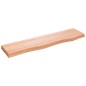 vidaXL Estante de pared madera de roble tratada marrón claro 80x20x4cm vidaXL Estante de pared madera de roble tratada marrón claro 80x20x4cm