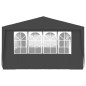 vidaXL Carpa profesional para fiestas con paredes gris 90 g/m² 4x9 m vidaXL Carpa profesional para fiestas con paredes gris 90 g/m² 4x9 m