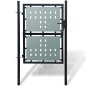 vidaXL Puerta de valla de jardín negra 100x175 cm vidaXL Puerta de valla de jardín negra 100x175 cm