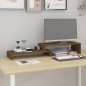 vidaXL Soporte monitor madera maciza pino marrón miel (52-101)x22x14cm vidaXL Soporte monitor madera maciza pino marrón miel (52-101)x22x14cm